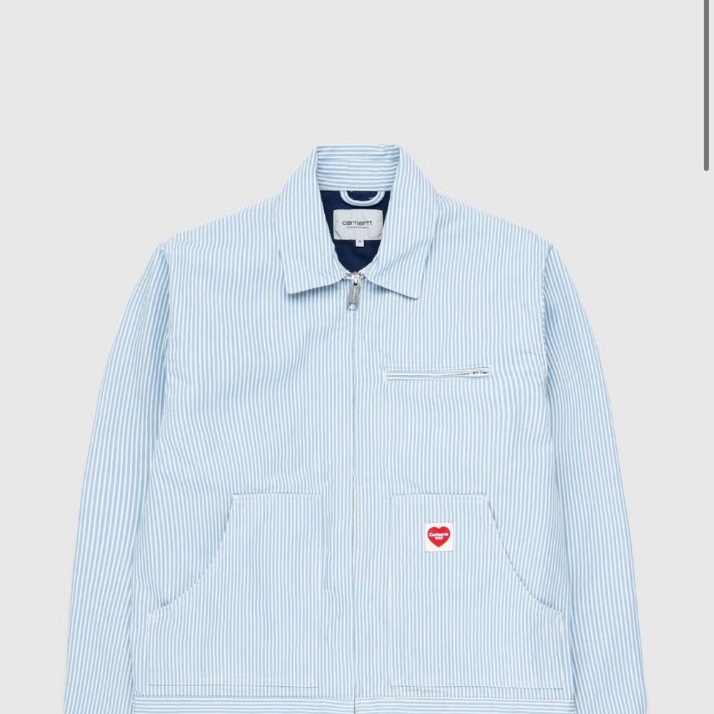 Carhartt WIP Blue Striped Jacket